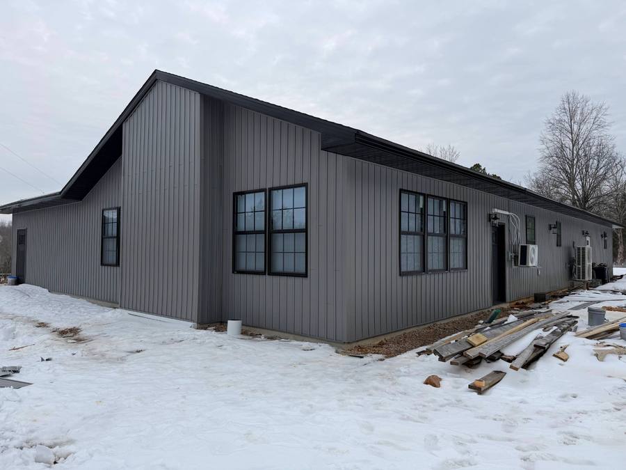 New Construction — Metal Siding & Roofing