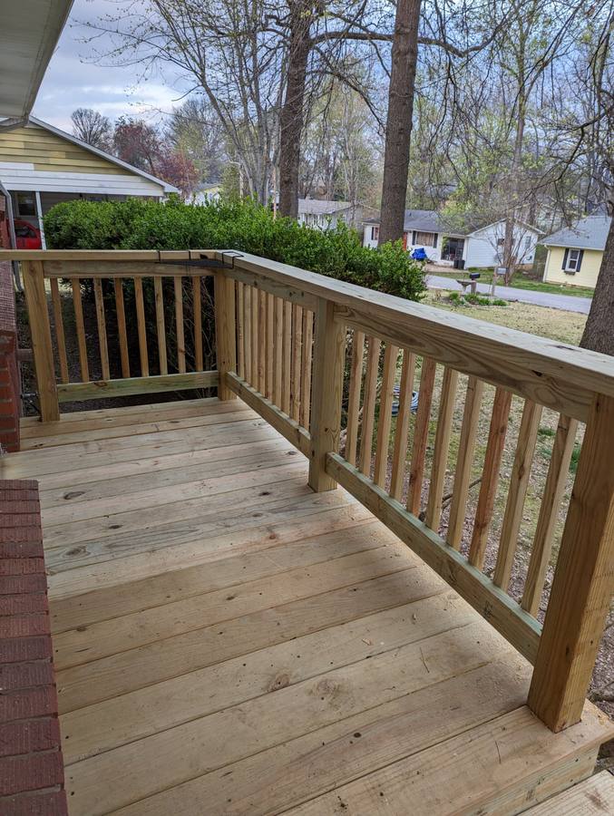 Deck & Railing Installation